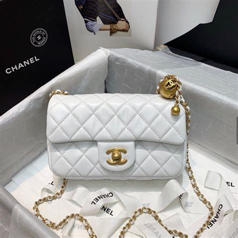 channel purse white|chanel purse price list.